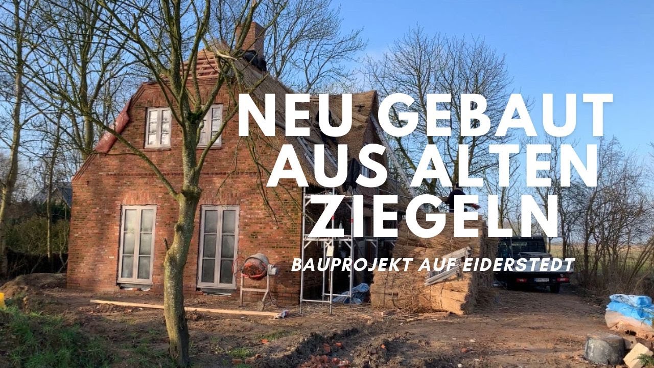 Ziegel Recyling - neu bauen mit alten Ziegeln