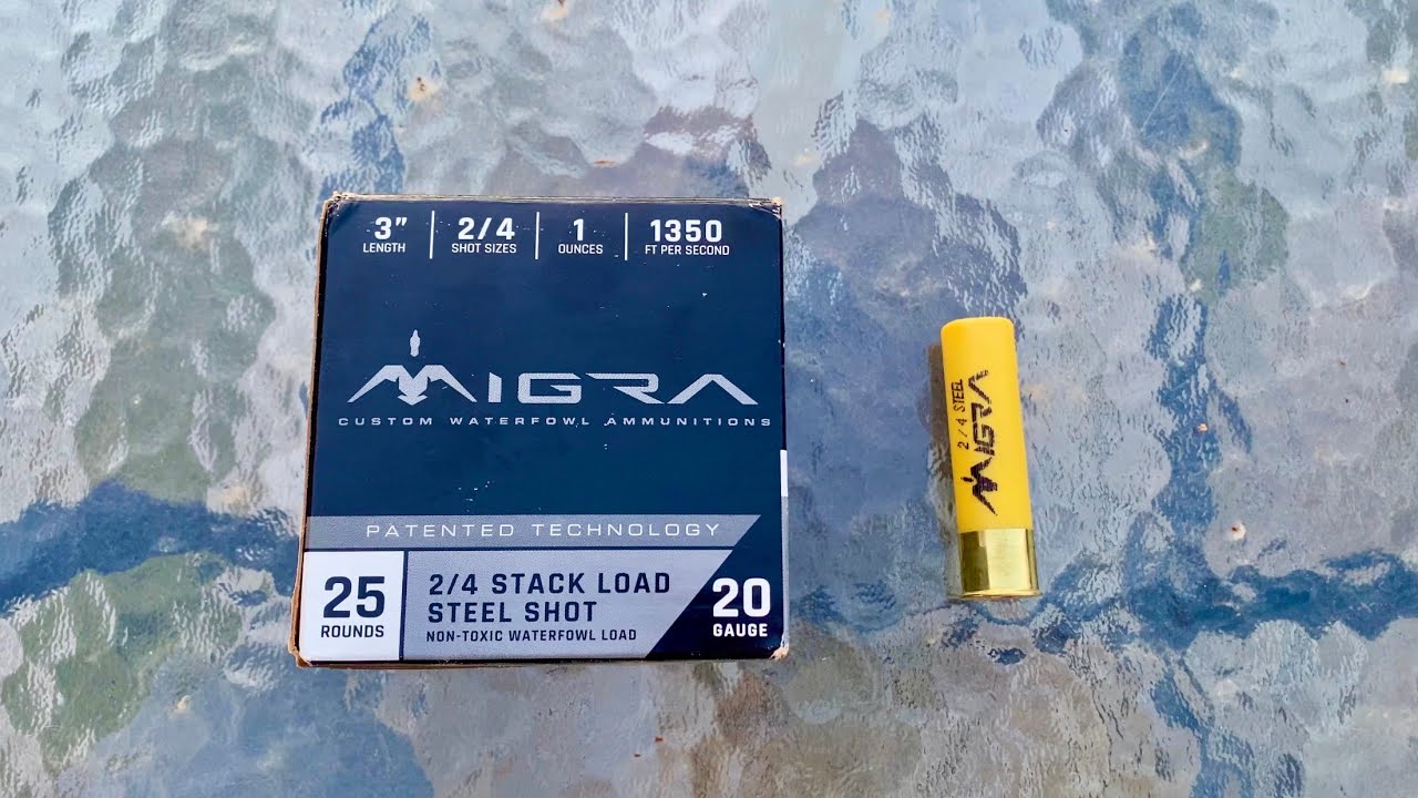 Migra 20 Gauge 3” 2/4 Steel - Breakdown