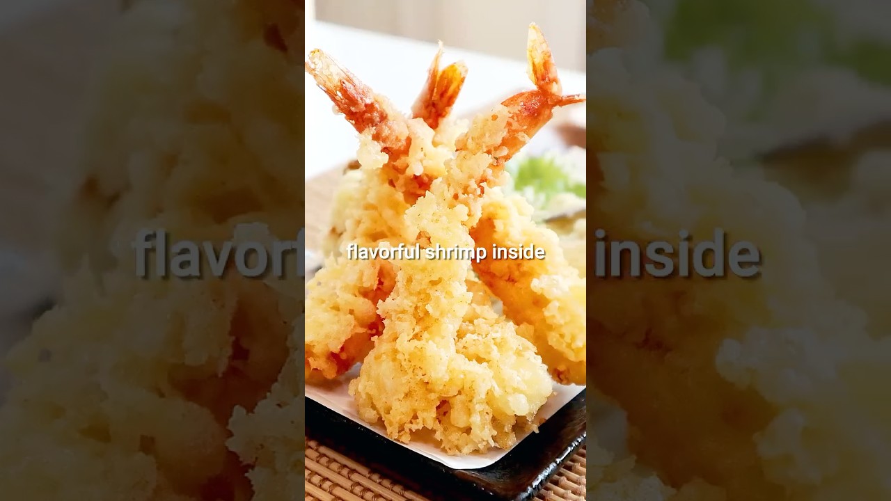 Easy & Crispy Shrimp Tempura | Quick Japanese Recipe in 5 Minutes!