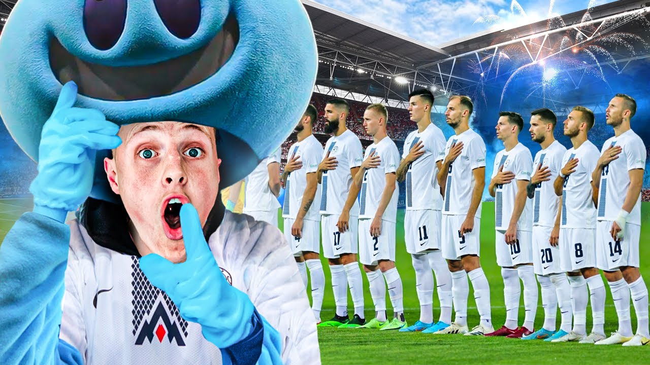 I Became An International Football MASCOT For 24 Hours!