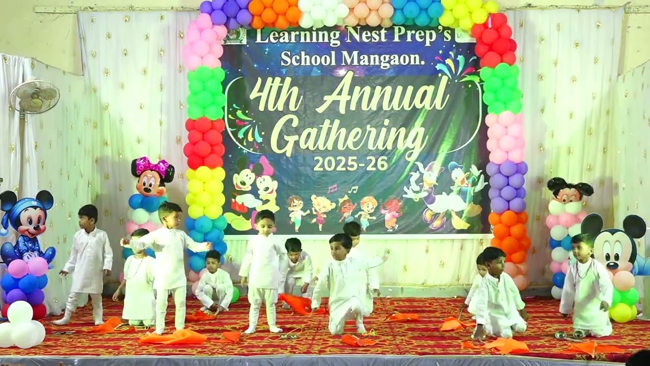 Learning Nest Prep's School Mangaon 4th Annual Gathering 2025-26