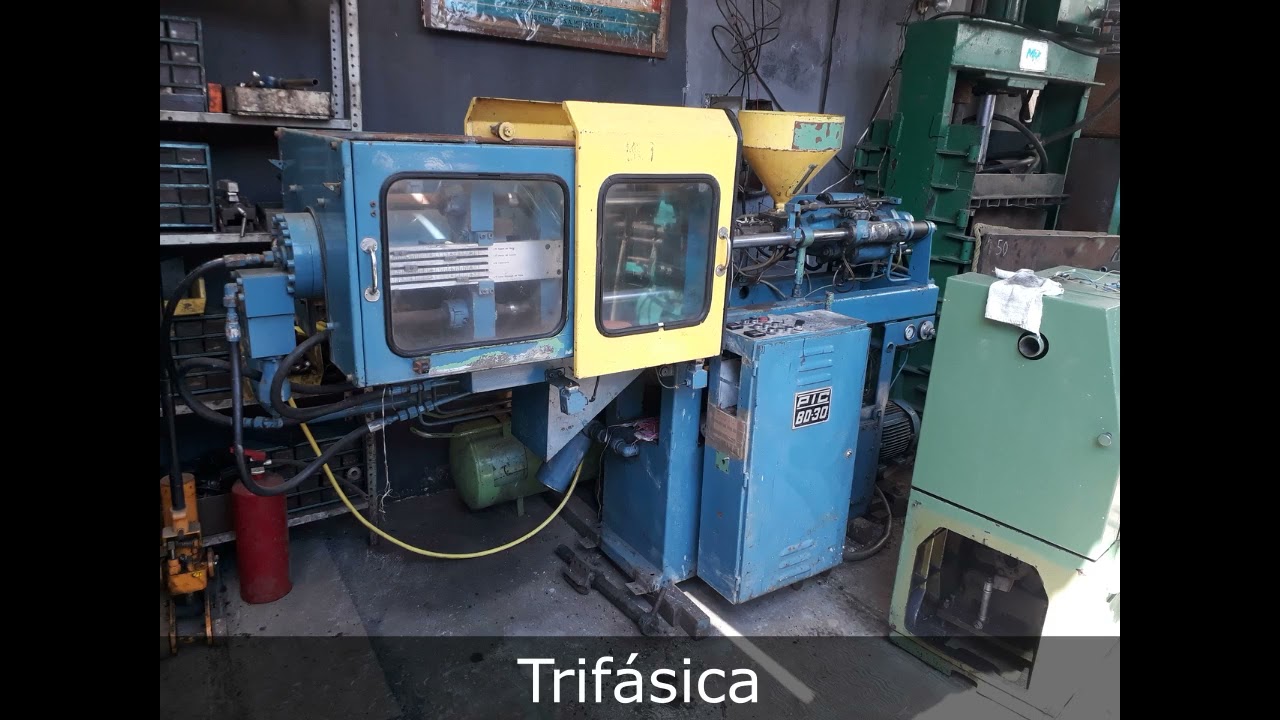 Inyectora con plc 60 gr 30 ton