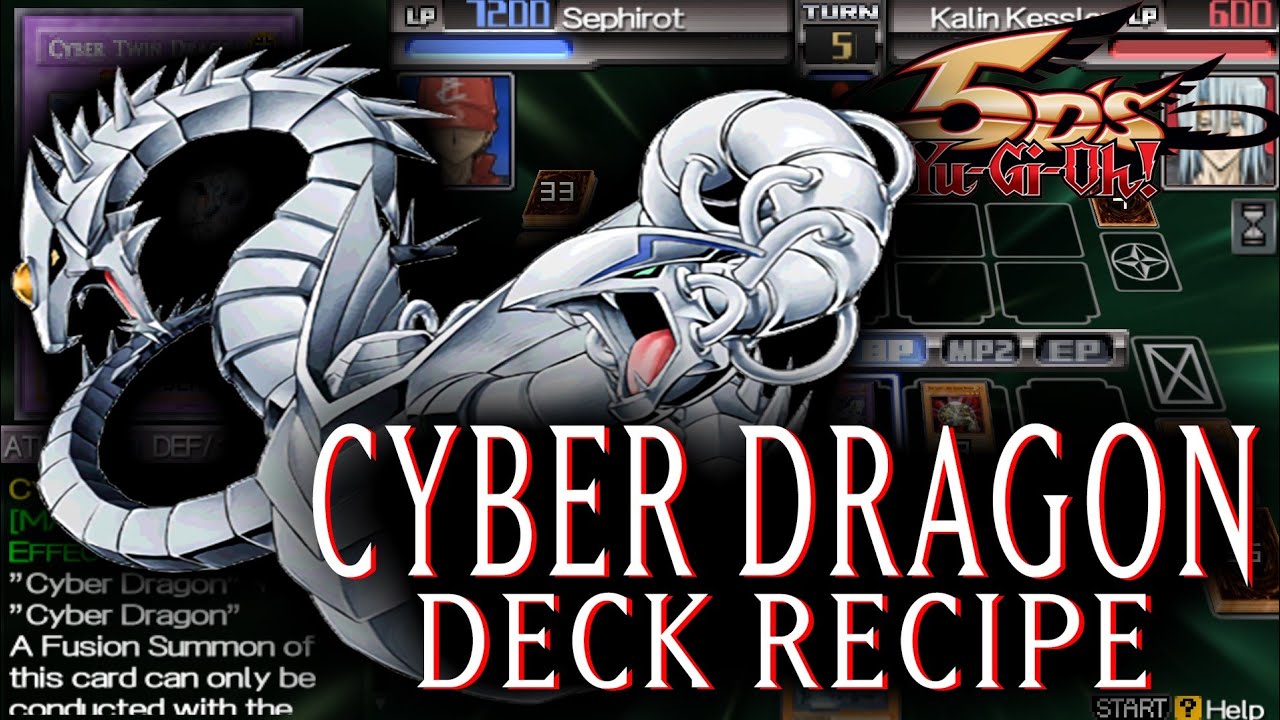 Cyber Dragon Deck - Yu-Gi-Oh 5D's Tag Force 5 #33