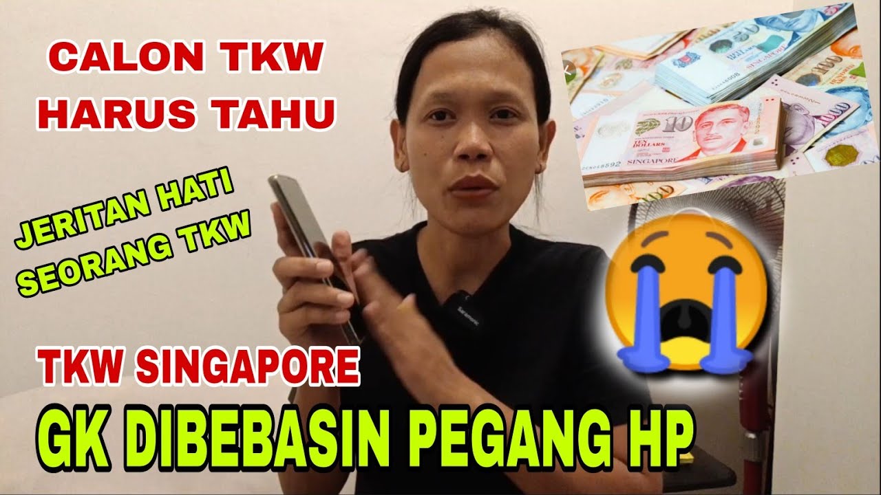 Gak dibebasin pegang Hp❓ Keluhan Tkw Singapore @AsihNgawi