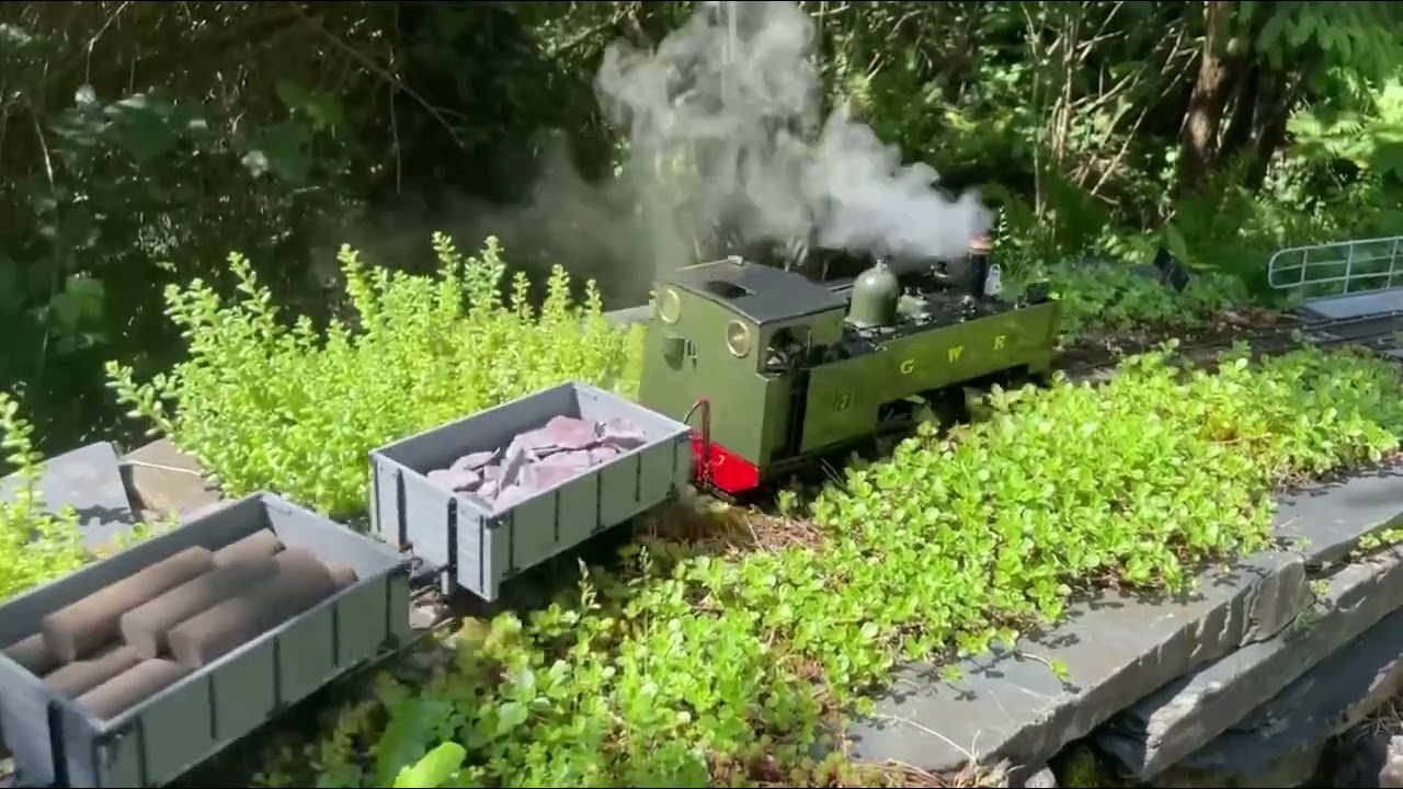 A warm and sunny day of running on the Wigfa and Llanrwst Light Railway, May 18th 2024