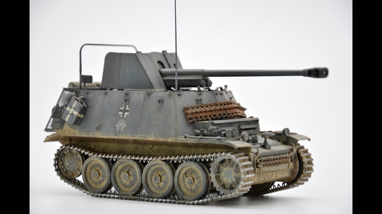 Marder II D 7.62 Pak 36 (Sd.Kfz.132), Bronco 1/35.
