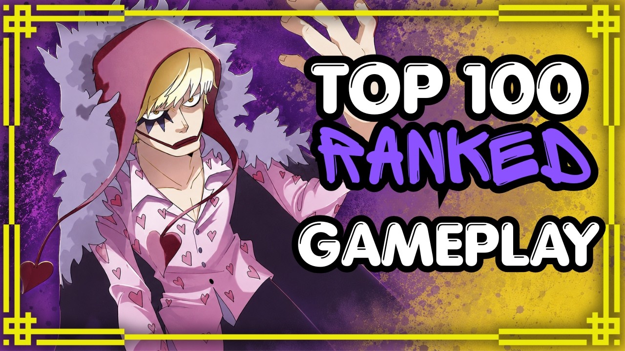Purple/Yellow Rosinante OP16 Ranked Gameplay (High Elo) | One Piece TCG