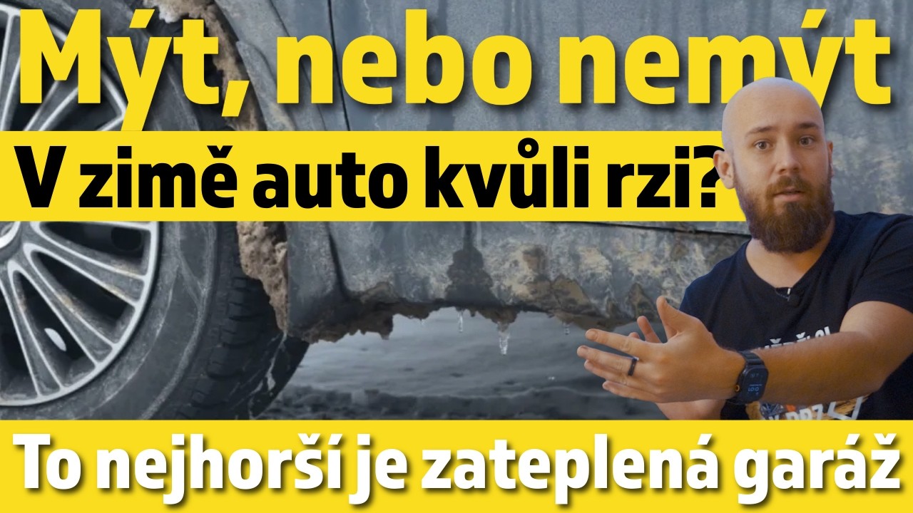 M&yacute;t, nebo nem&yacute;t auto v zimě kvůli rzi? To nejhor&scaron;&iacute; je tepl&aacute; gar&aacute;ž
