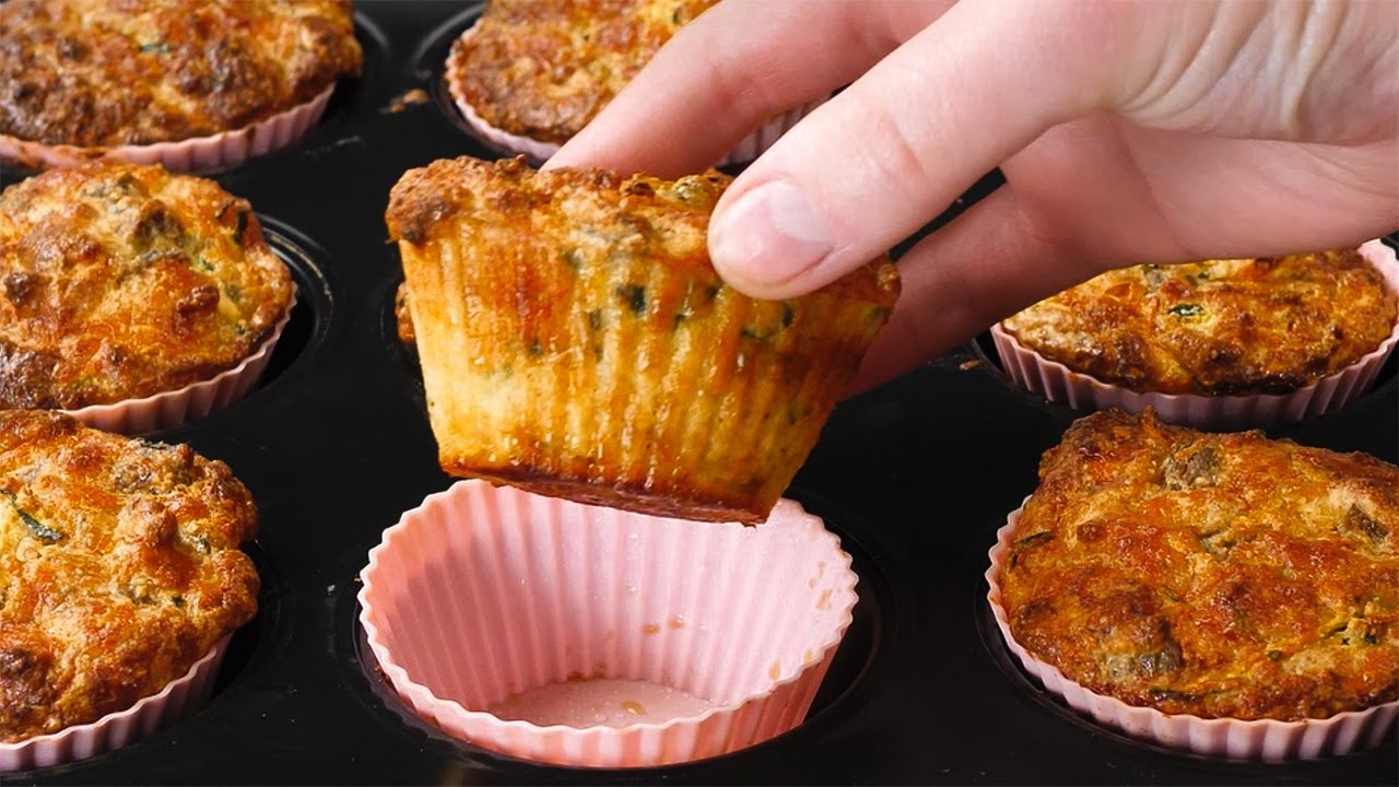 Keto Lamb & Cheese Muffins - Tasty Low Carb Savoury Snack (2g Net Carbs)