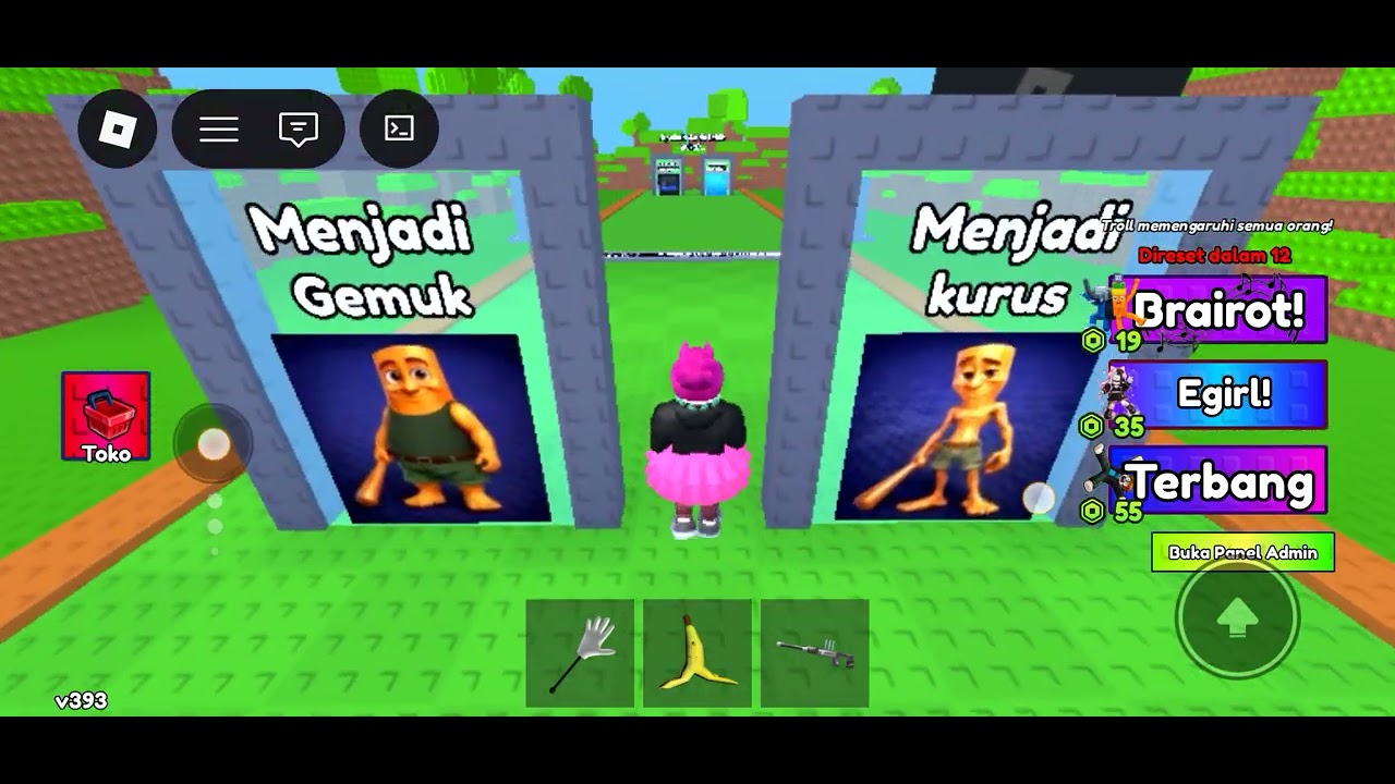 pilih lagi ke 3 ini pilihan brainrot di Roblox 🗿