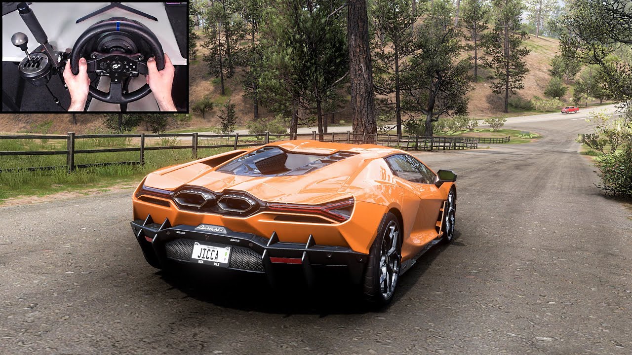 Lamborghini Revuelto - Forza Horizon 5 | Free Roam + Race | Steering Wheel Gameplay
