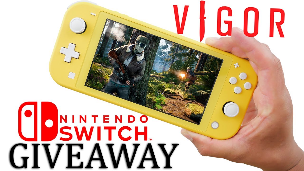 Vigor Nintendo Switch LITE Gameplay  and Giveaway