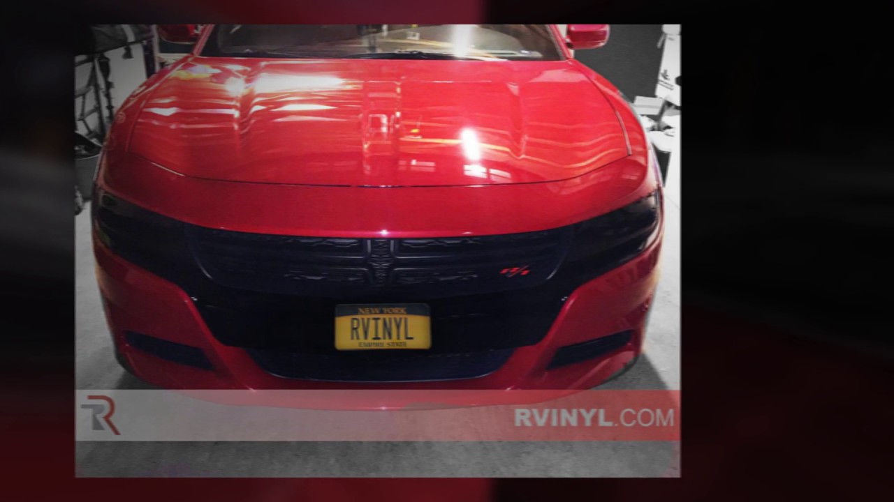 Rtint® 2015 - 2016 Dodge Charger Headlight Tint