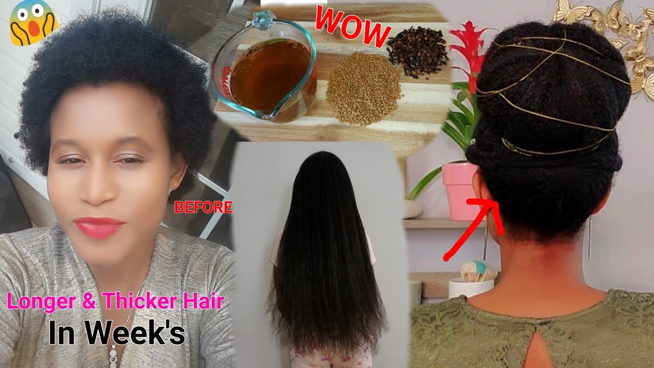 Only 3 Ingredients And You Will Be SHOCKED | Don't Wash It Out Your Hair Will Grow Like Crazy