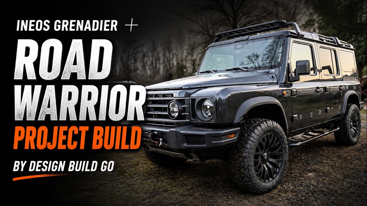 Проект ROAD WARRIOR INEOS Grenadier от Design Build Go. #ineosgrenadier #grenadier #offroad