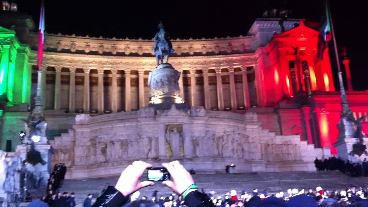 La bella Gigogin Banda Nazionale Interforze Altare della Patria Piazza Venezia Roma 16/03/2011