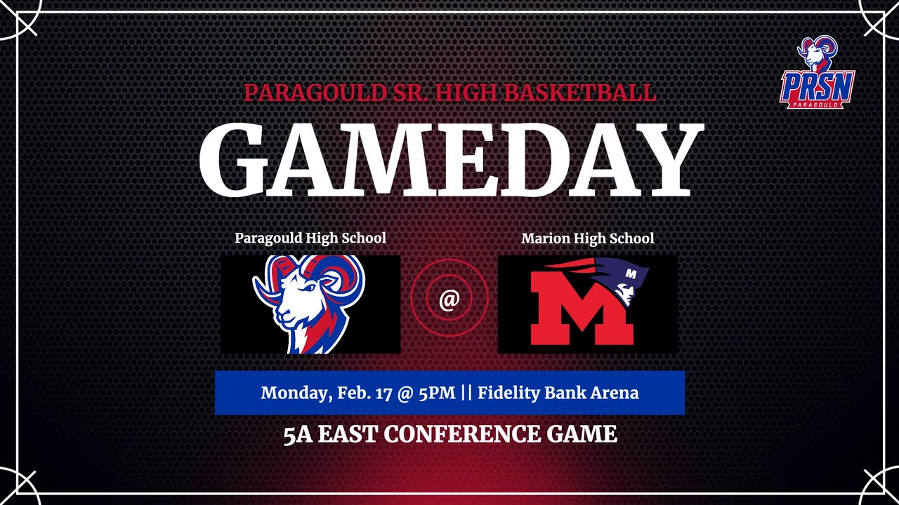 BASKETBALL - Senior High Boys & Girls @ Marion Patriots - Conference Game