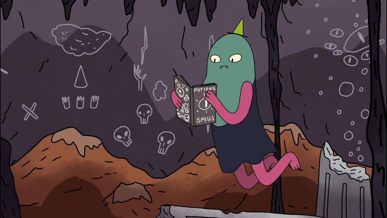 Floating Witch Animated (Adventure Time Inspired)