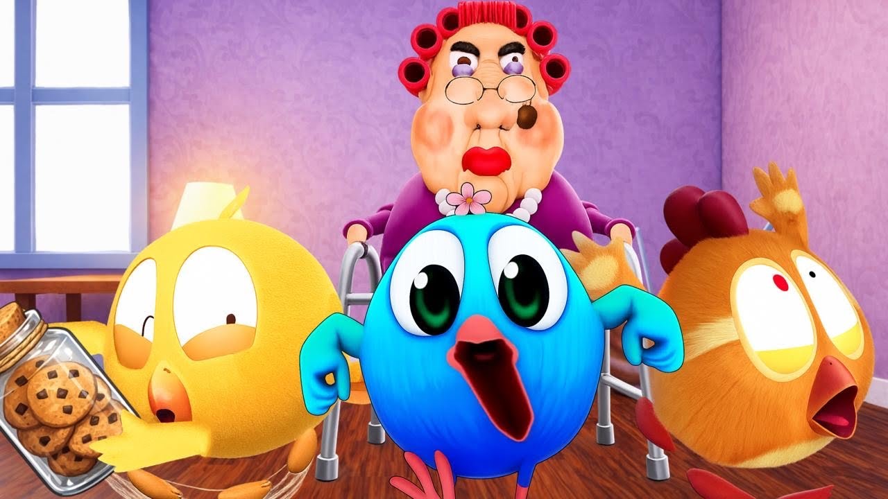 Chicky chukpa and Pingoo bird Plays | Evil Grandma Roblox Obby | #pingoobird #chukpa #chicky