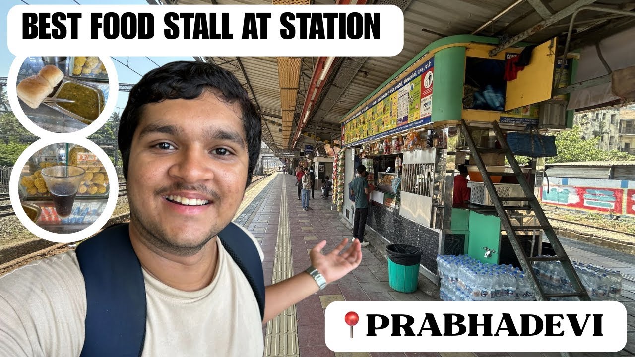 Popular Food Stall At Prabhadevi Railway Station 😋🚂 