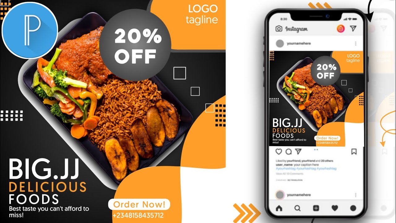 How to Make the Perfect Social Media Design (Food flyer) #creativeflyerdesign