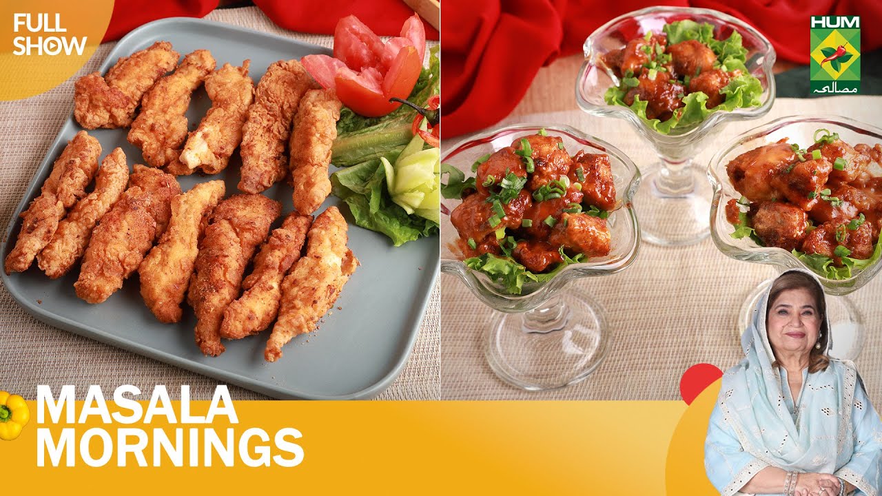 Chili Dynamite Chicken & Masala Chicken Strips | Chef Shireen Anwar | Masala Mornings | 9 August 24