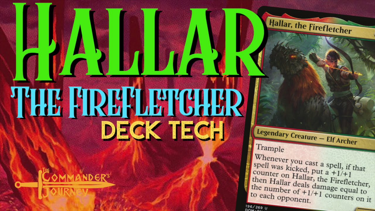 Hallar, the Firefletcher - Kicker & +1+1 Counters | EDH Deck Tech $250 | Commanders Journey | Ep 39