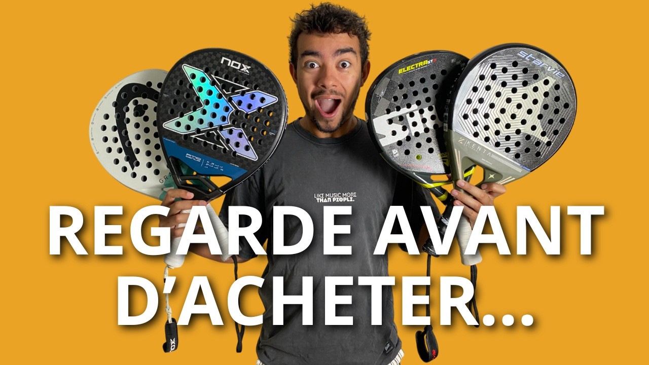 Comment choisir sa raquette de padel ? 🔥Guide complet 2026 + cadeau 🎁