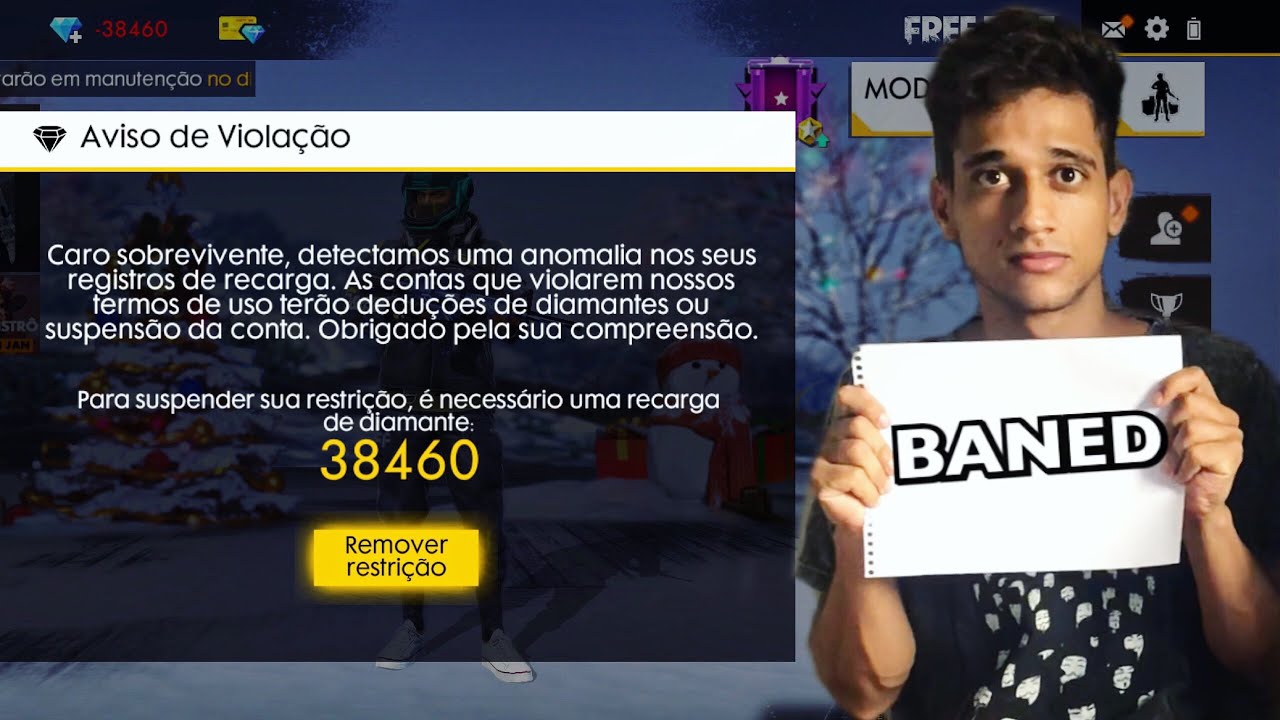 A GARENA ME BANIU INJUSTAMENTE! FIM DA MINHA CARREIRA?