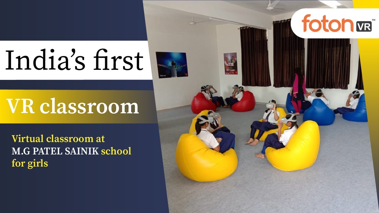 First Virtual Reality Classroom for the school education in india