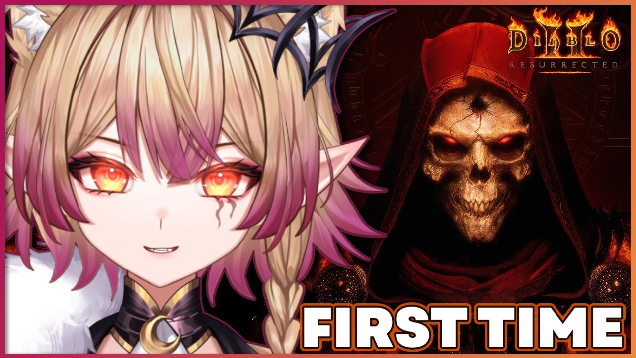 First Time Diablo II: Resurrected 😈 [ Vylett Moonheart / #vtuber ]