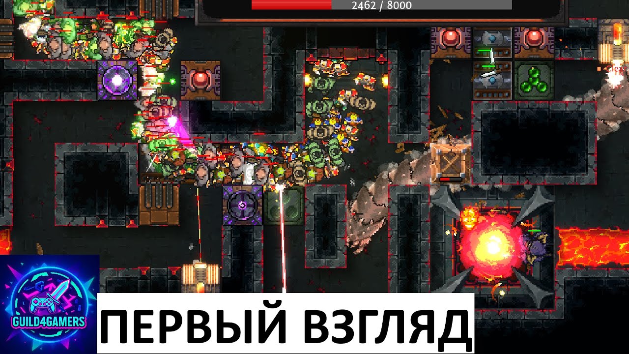 ОПАСНЫЕ ПОДЗЕМЕЛЬЯ - DUNGEON WARFARE 3 ПЕРВЫЙ ВЗГЛЯД