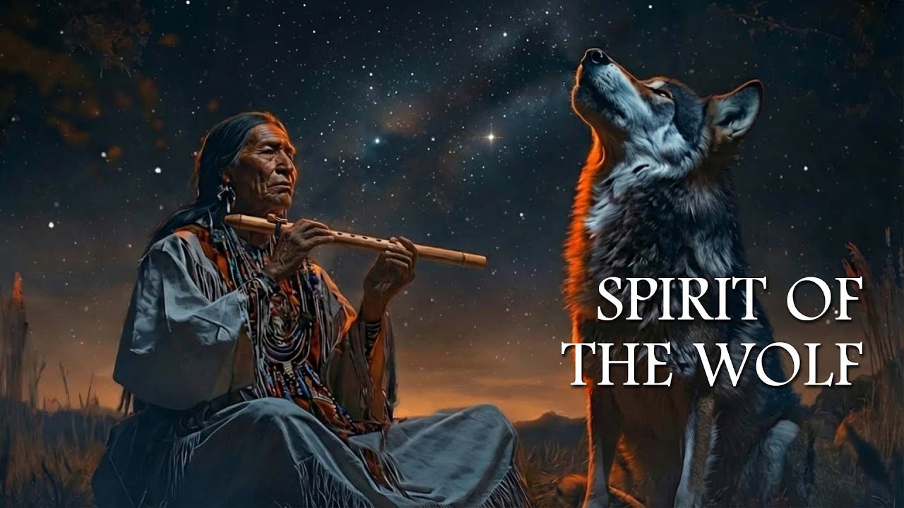 Spirit of the Wolf | Sacred Native Flute for Deep Healing, Sleep & Calm Focus