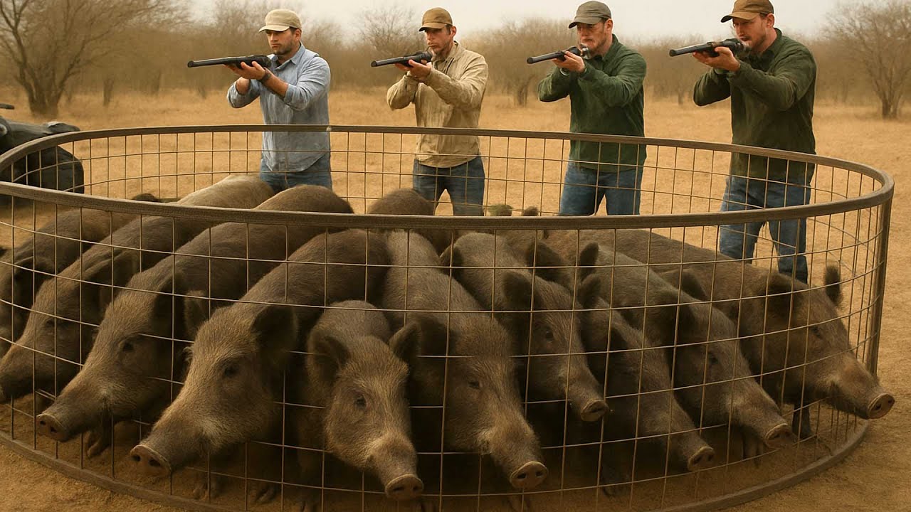 Die effektivste Wildschweinfalle in Texas &ndash; so funktioniert sie wirklich!