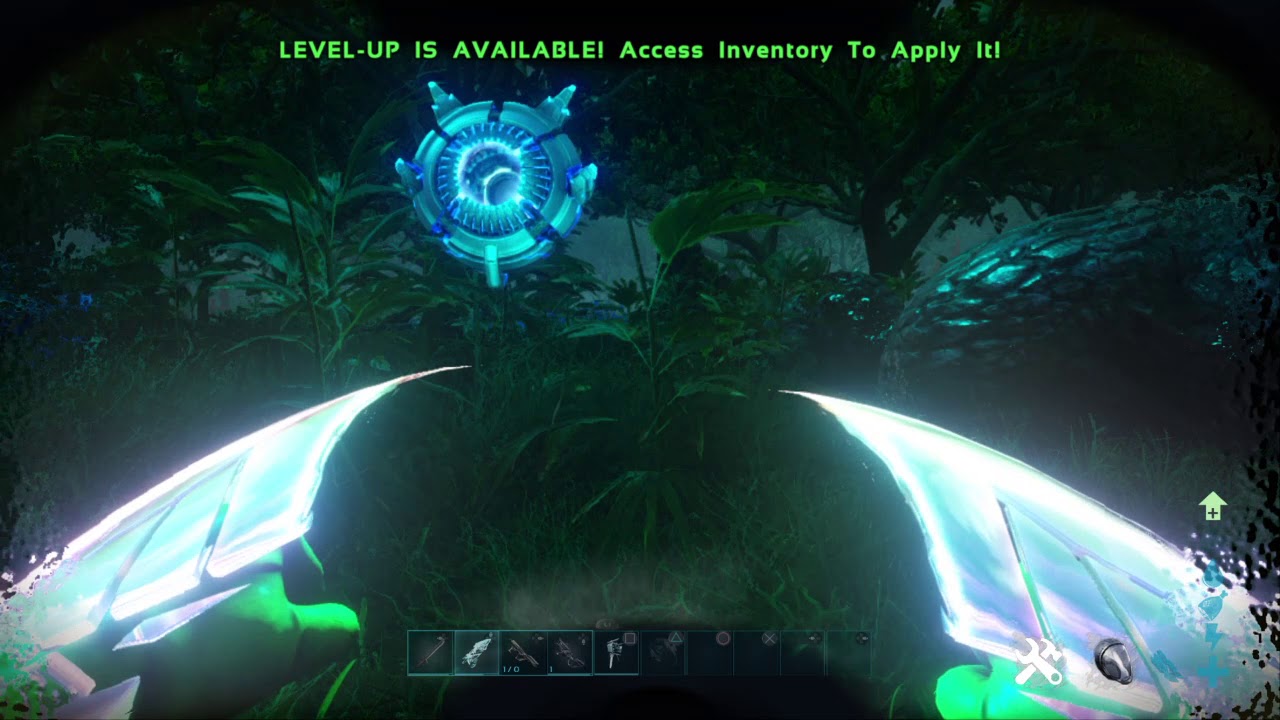ARK  Survival Evolved Genesis testing out new weapons