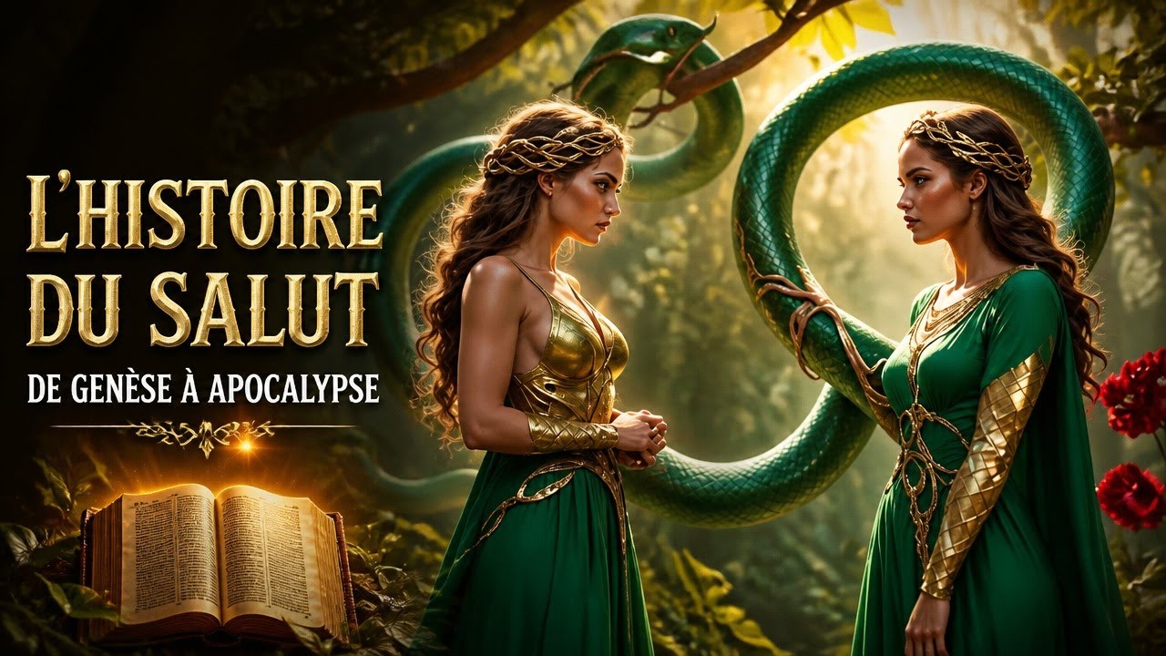 📖 La Bible racontée de Genèse à Apocalypse – Toute l’histoire du salut révélée !