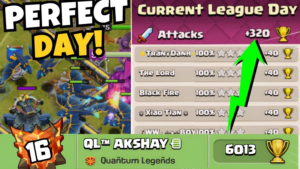 PERFECT +320 Day at EOS with the STRONGEST Dragon Army! 🐉💥