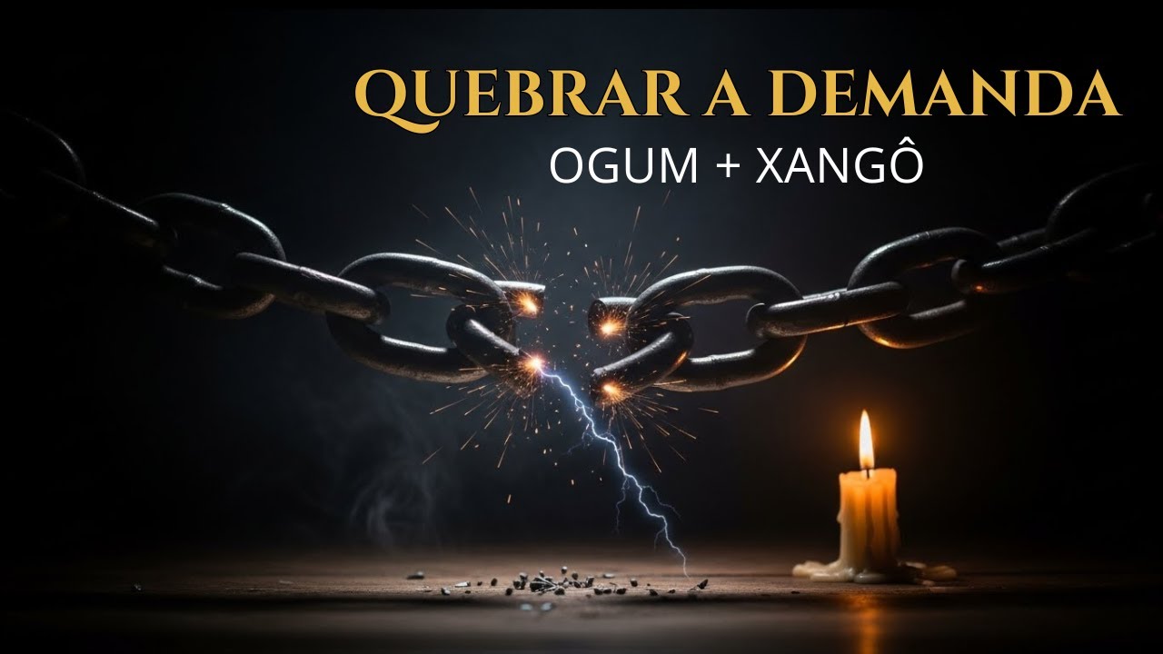 REZA PARA QUEBRAR DEMANDA — Ferro e Trovão Ogum + Xangô | Tambor de Ifé