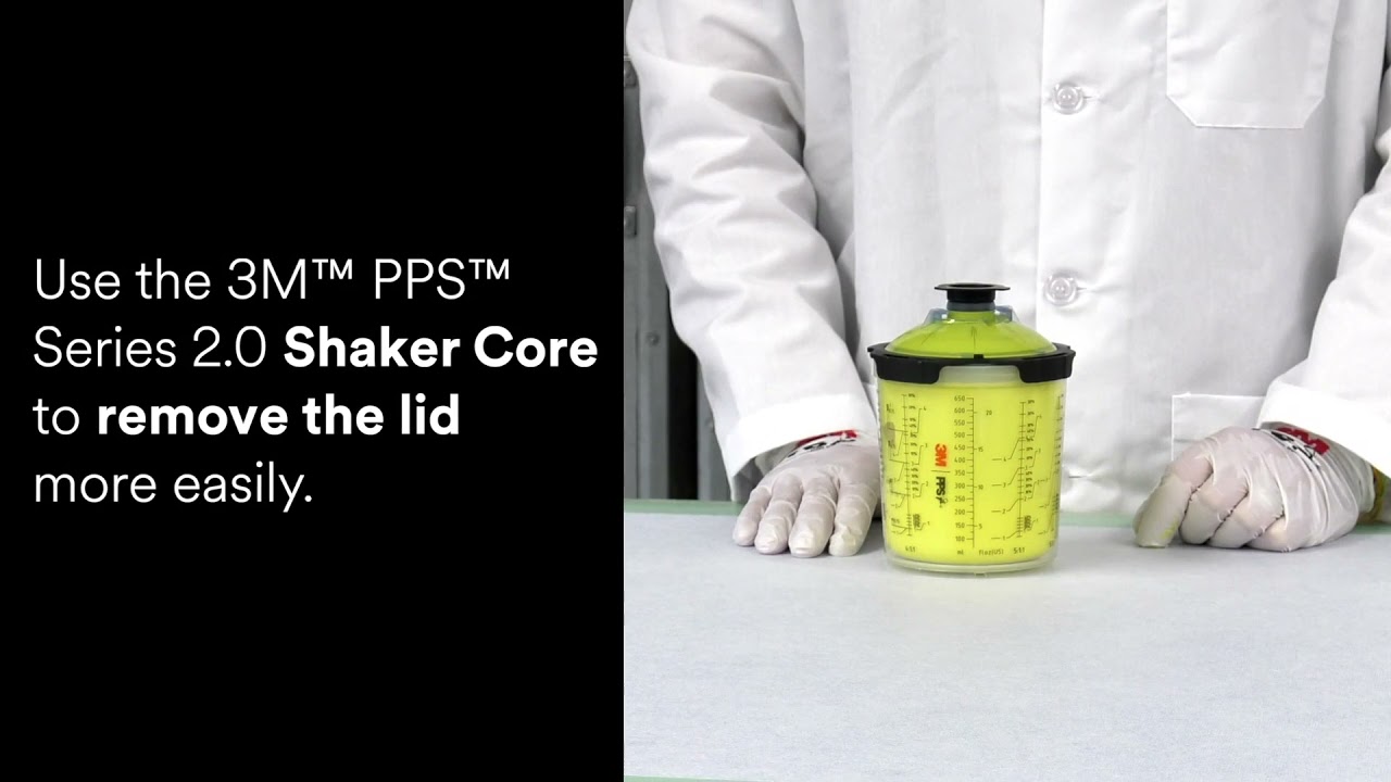 3M&trade; PPS&trade; Series 2.0 - How to remove the lid and liner