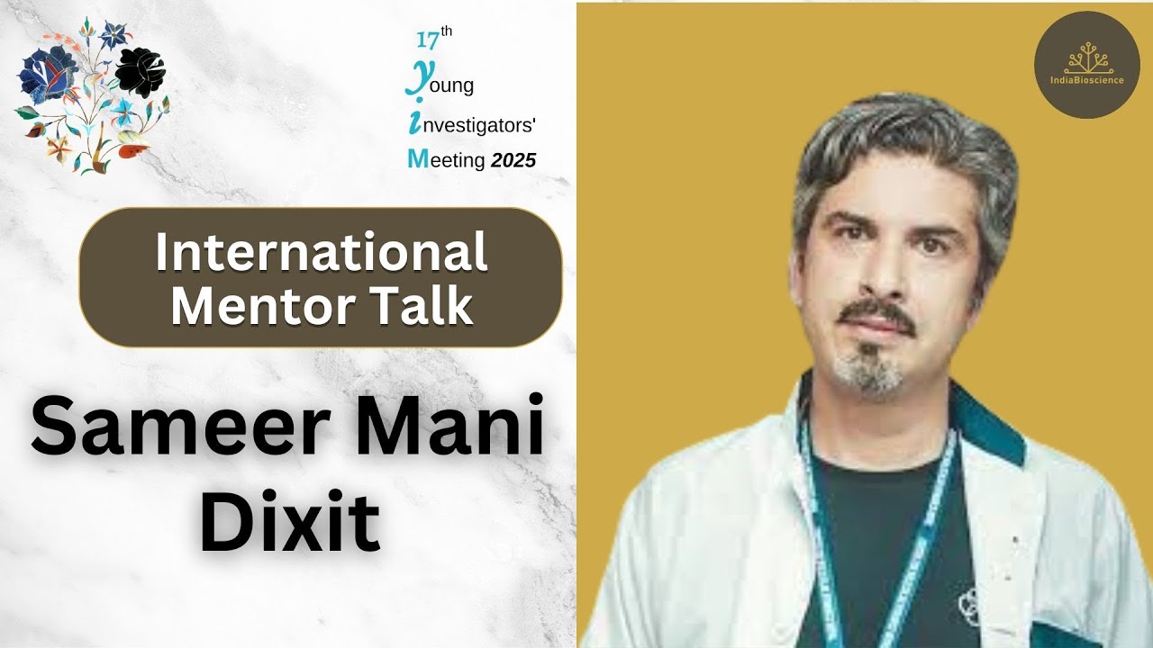 YIM 2025 | International Mentor Talk | Sameer Mani Dixit