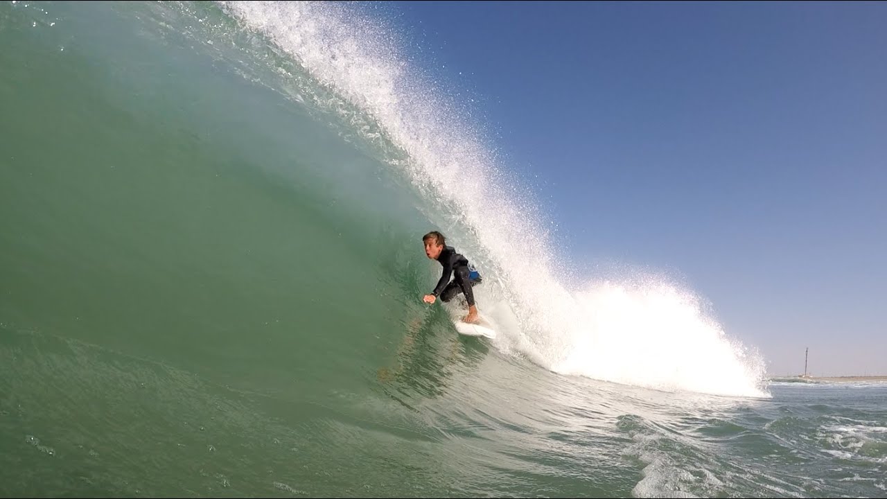 Surf coaching - Maroc - Tim Ehrhard 13yo