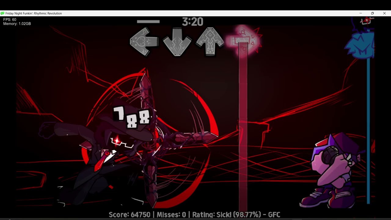 FNF Rhythmic Revolution V1.5 (Vs Human Impostor): Void