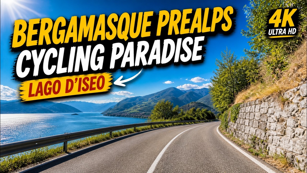 Immersive Bergamasque Prealps Ride | 4K POV Breathtaking Lombardia Coastline