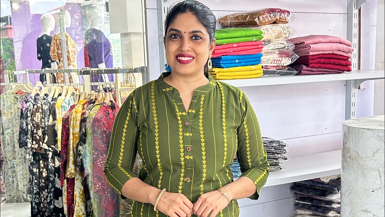 🔥viral trending pattern cotton kurthi🔥Booking whatsapp no:8089023345/9567570321✈️free shipping✈️