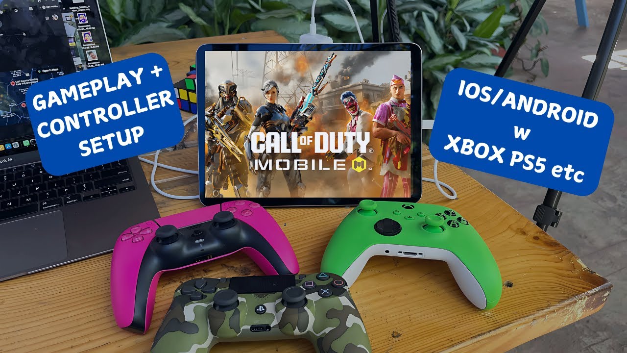 How to play Call of Duty Mobile with Controller 🎮 Xbox, Playstation, iOS and Android