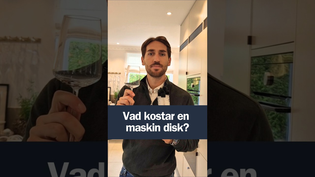 Vad kostar en maskin disk? &Auml;r ECO verkligen billigare?