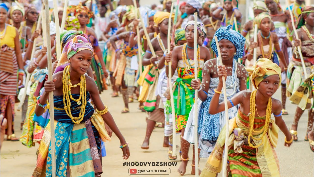 Highlight from Anlo hogbetsotso Festival 2024 : Basic schools Culture display.