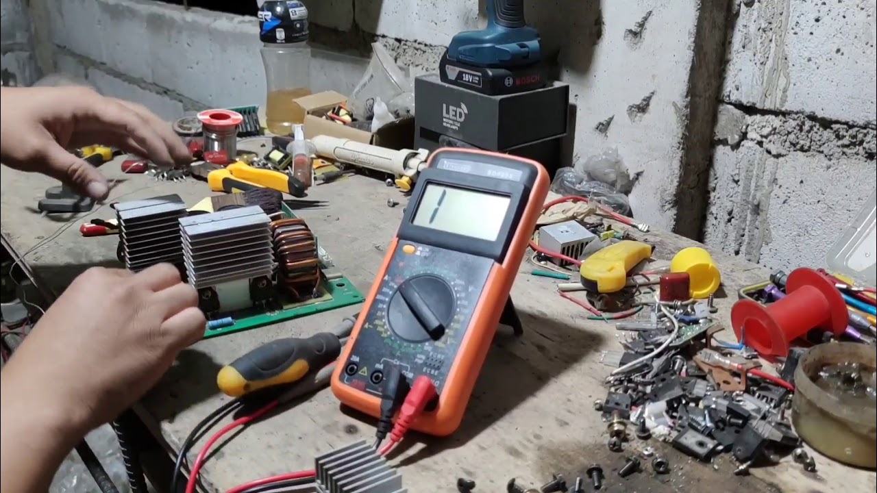how to repair MITSUSHI MMA-200 ISSUE: NO WELDING OUTPUT