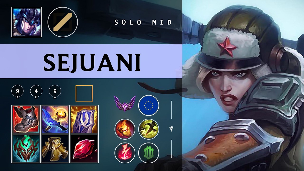 Sejuani Mid vs Yone - EUW Master Patch 26.02