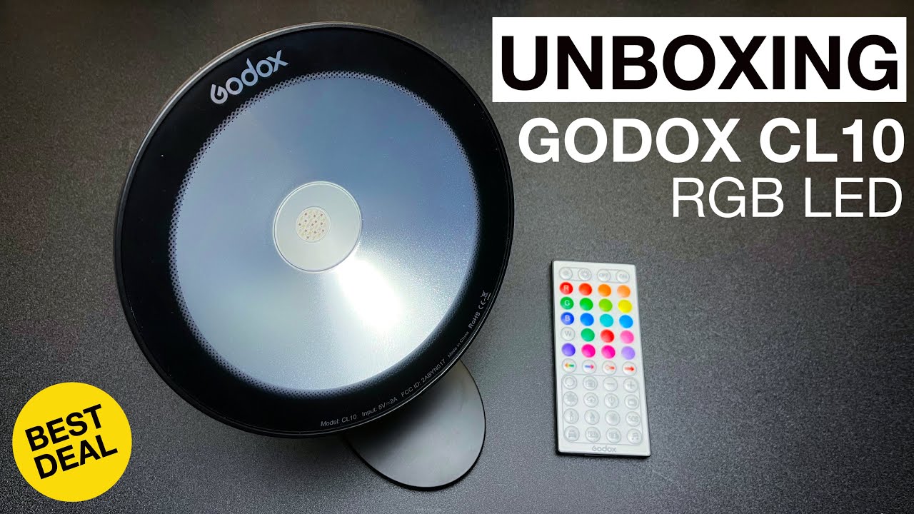 Godox CL10 RGB LED | Unboxing